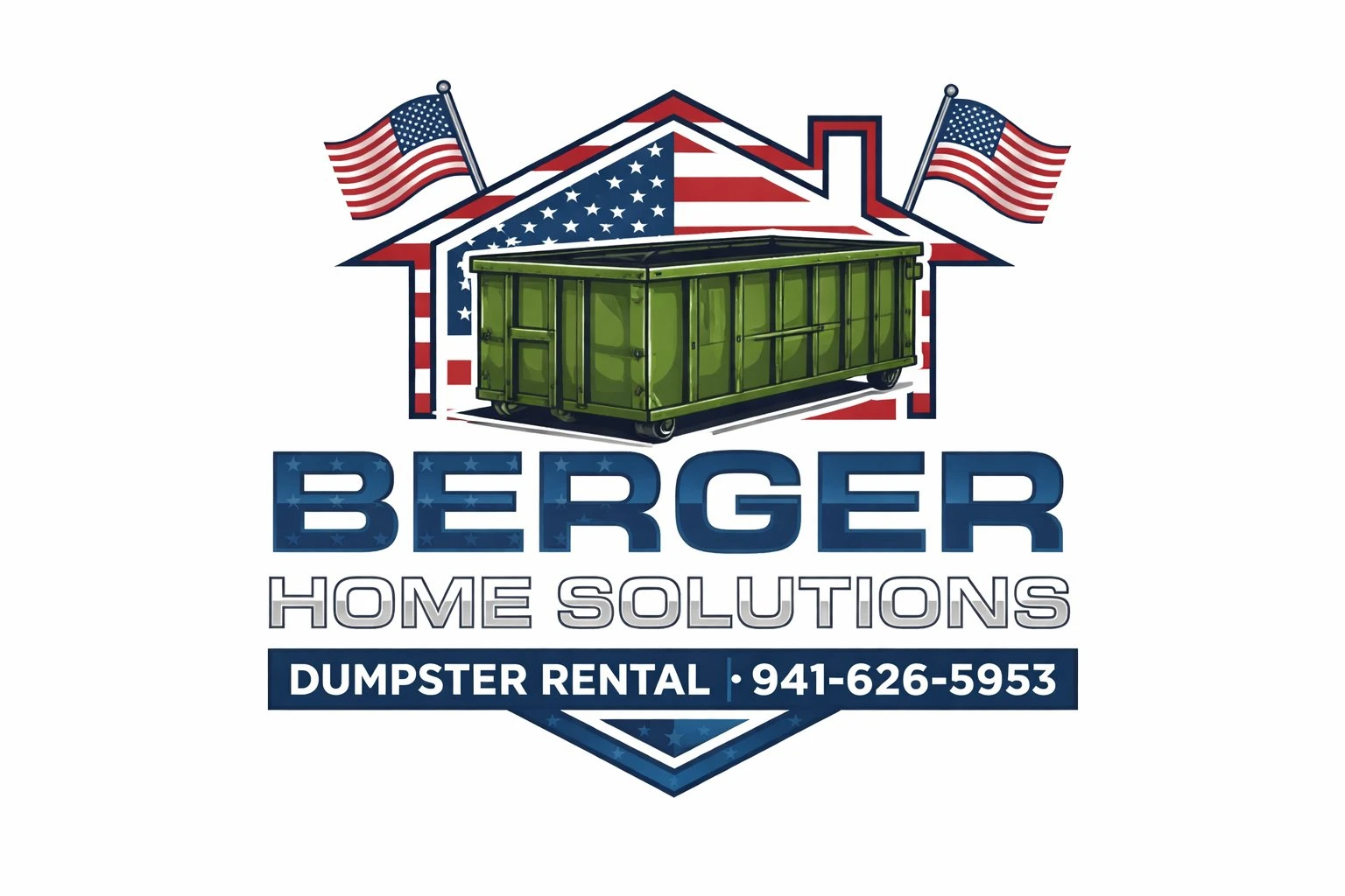 Berger Home Solutions LLC — Veteran & Family Owned Dumpster Rental, Southwest Florida